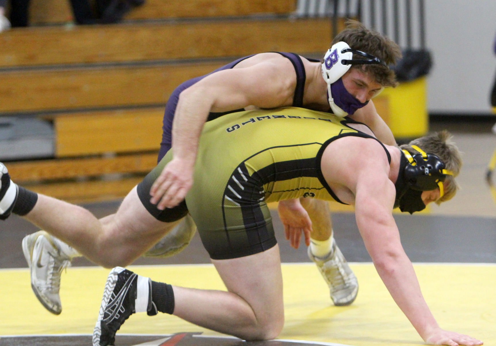 Boyceville at Cadott wrestling 12-8-20